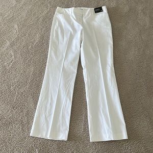 Bootcut, White pants. Brand new! Never worn.